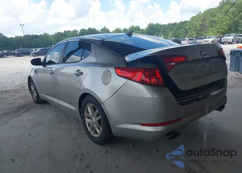 2013 Kia Optima Lx из США, поврежденный, VIN KNAGM4A76D5334917